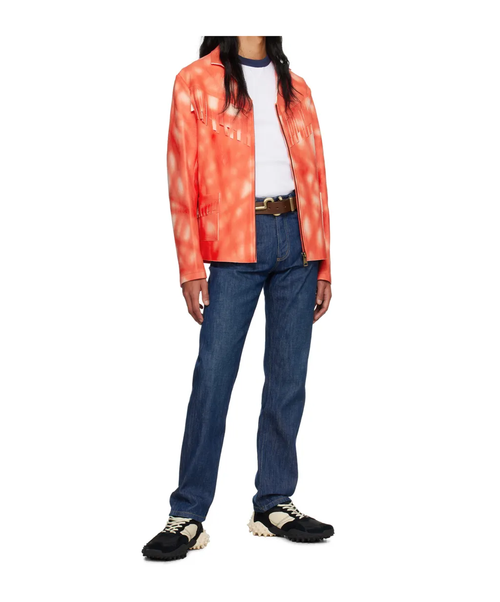 Denim Trousers With Belt Loops