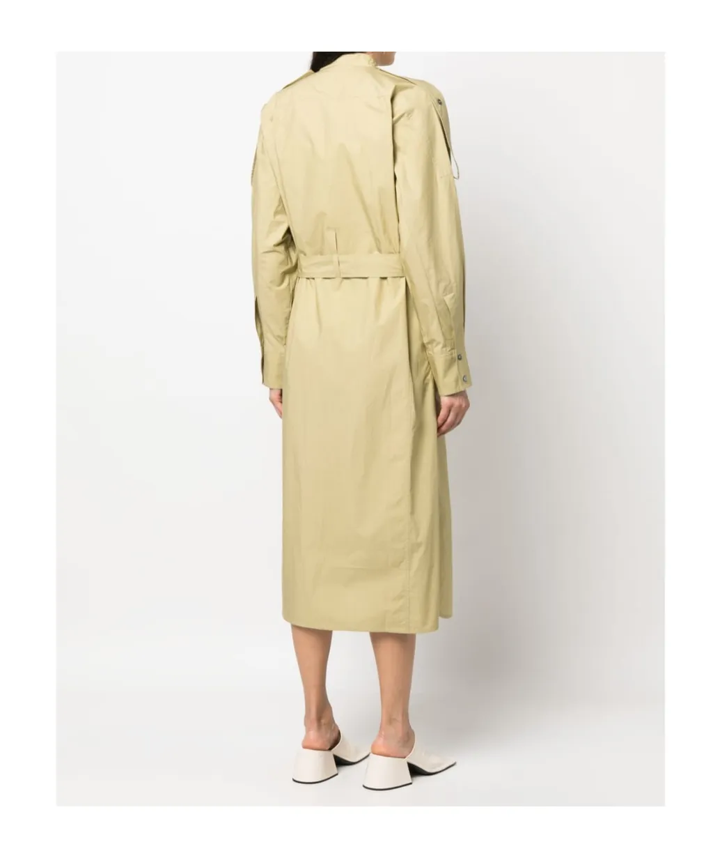 Itarsi Poplin Belted-Waist Dress