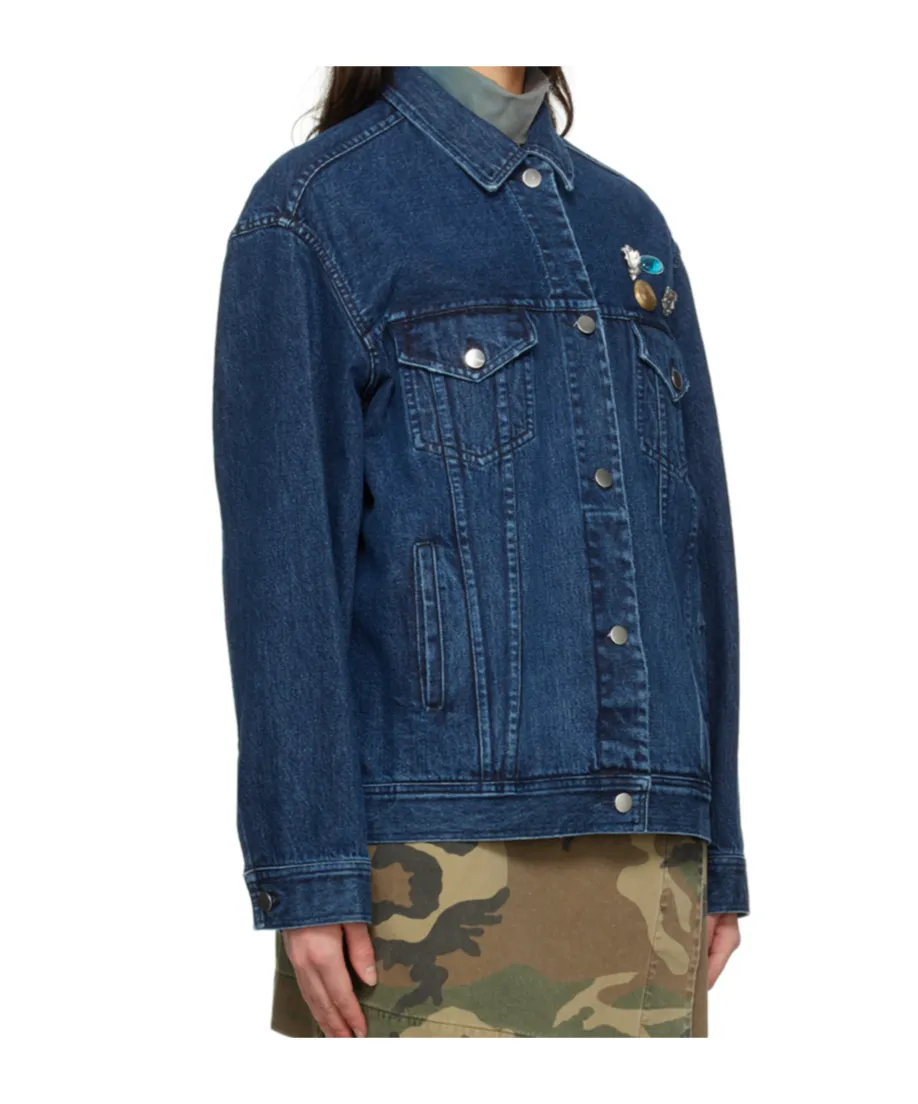 Lapel Denim Jacket