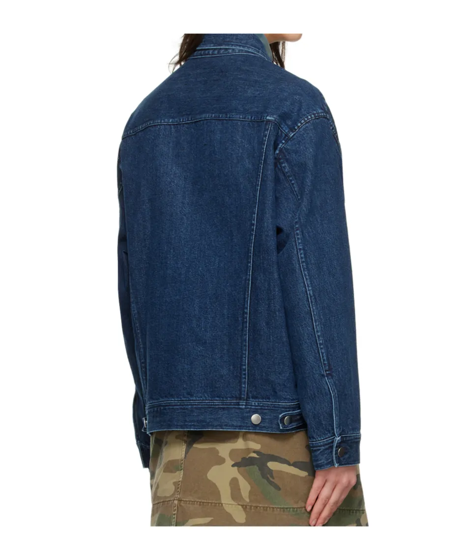 Lapel Denim Jacket