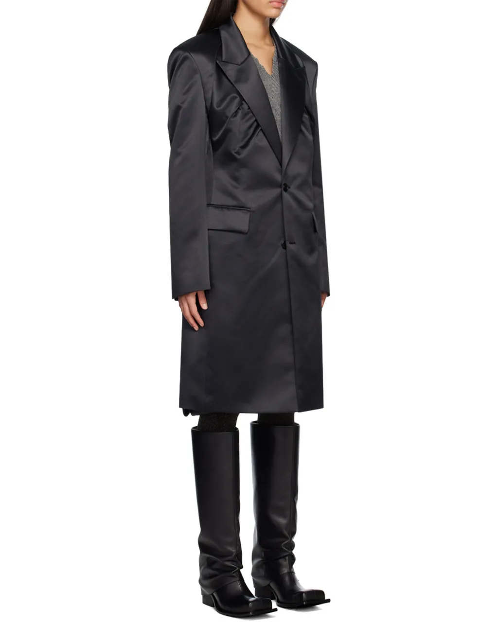 Single-Breasted Coat