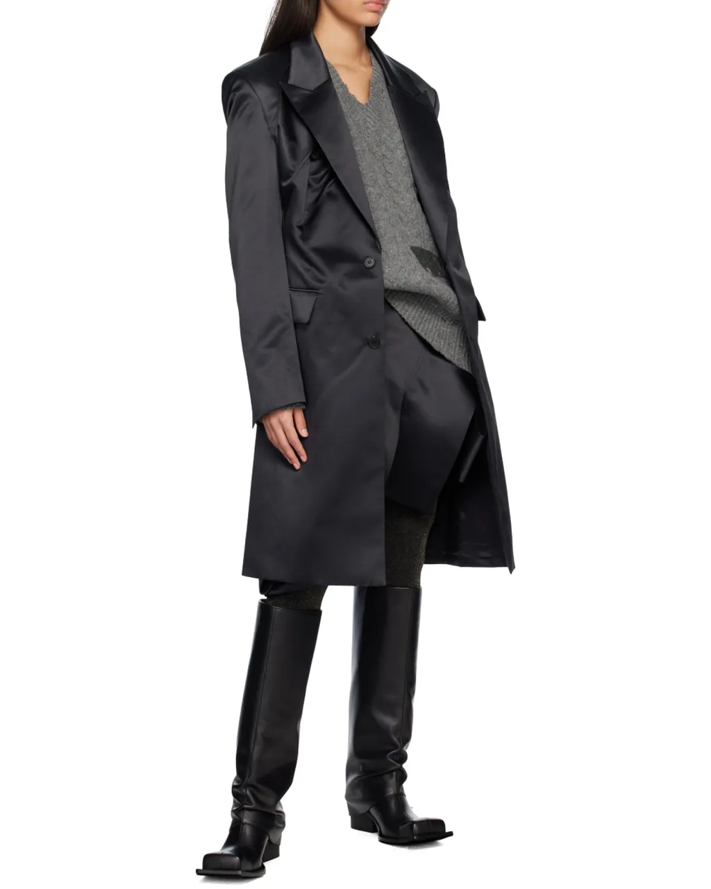 Single-Breasted Coat