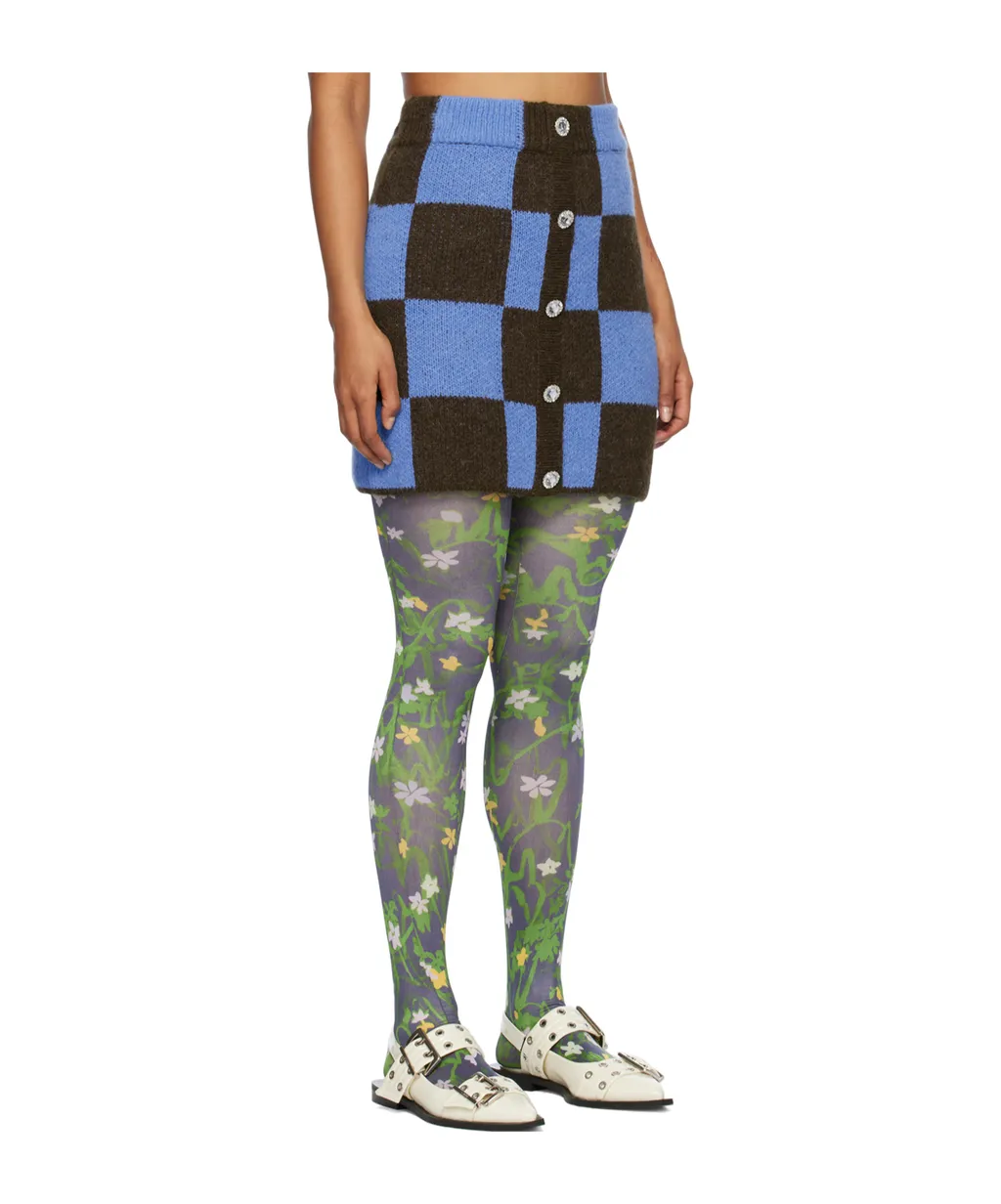 Check Pattern Skirt