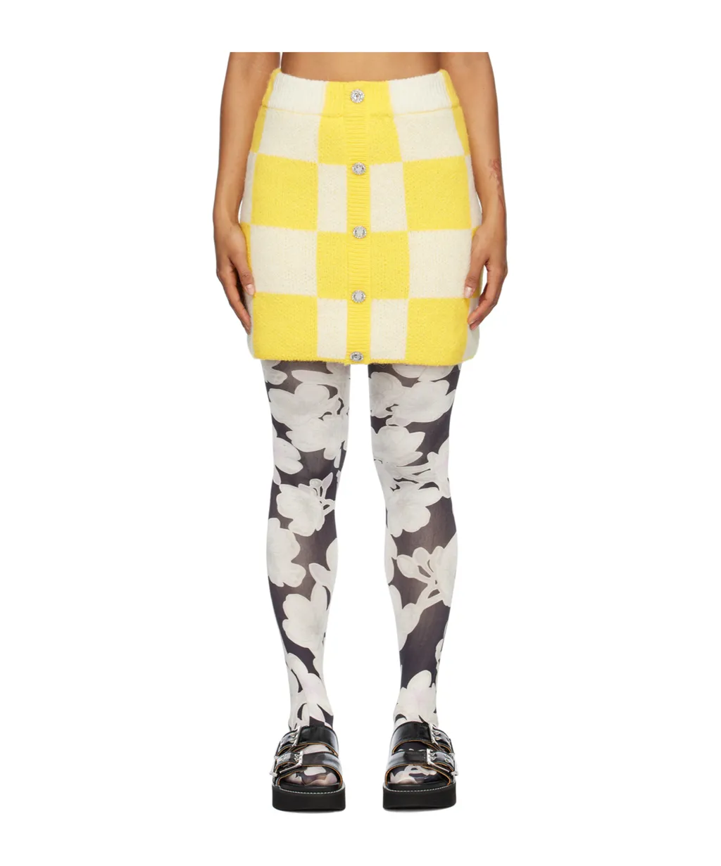 Check Pattern Skirt