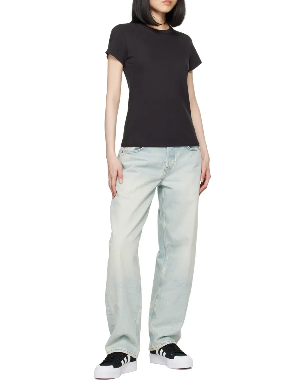Re/Done X Hanes Short-Sleeved T-Shirt