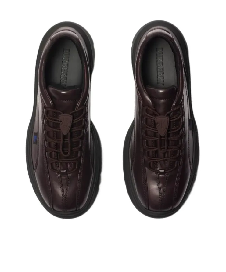 Burberry Scoot Lace-Up Sneakers