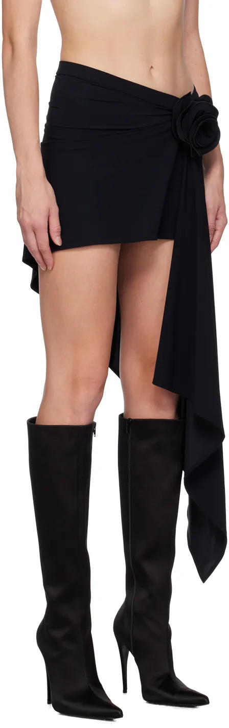 Magda Butrym Asymmetrical Draped Swim Skirt