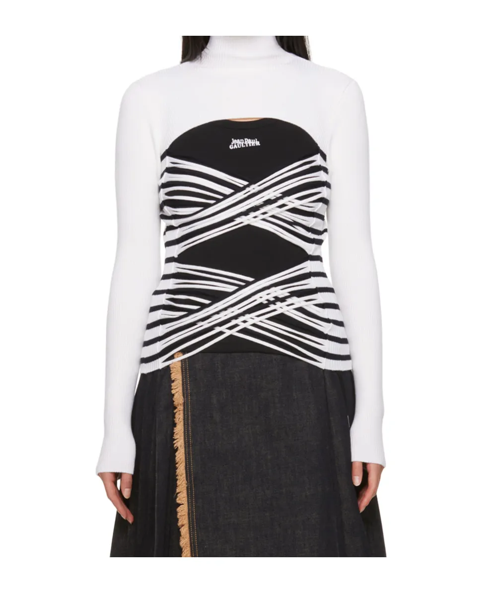 Striped Turtleneck