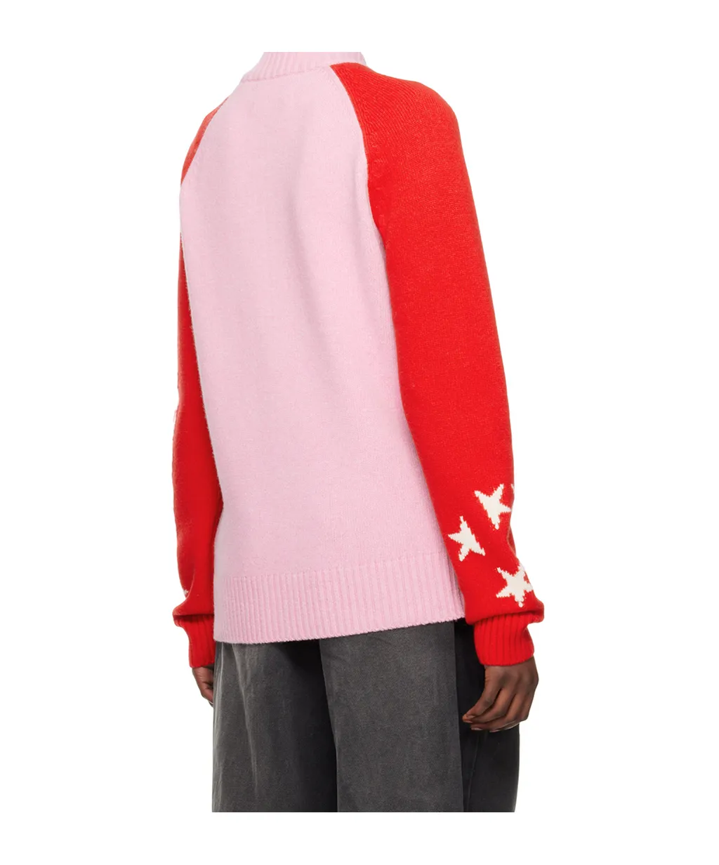 Color Blocked Logo Jacket