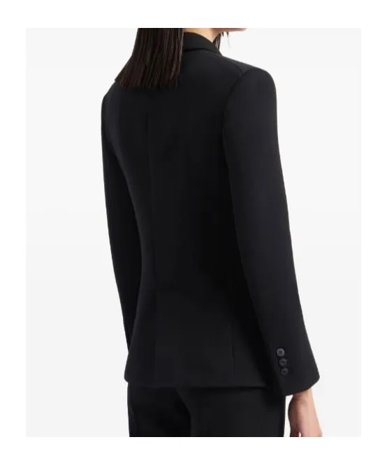 Giorgio Armani Double-Breasted Stretch Blazer
