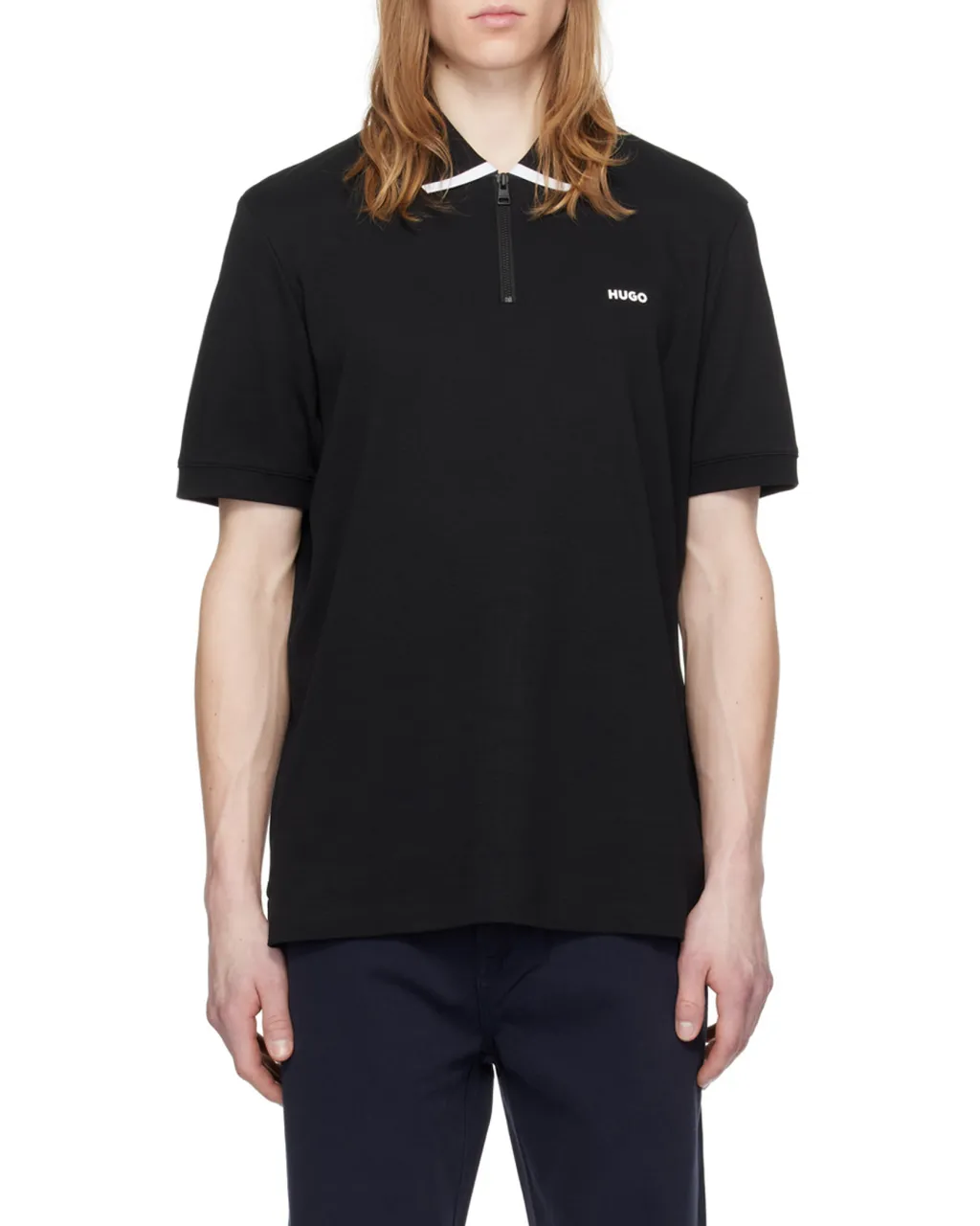 Logo-Print Cotton Polo Shirt