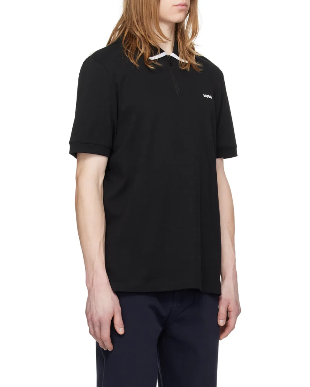 Logo-Print Cotton Polo Shirt