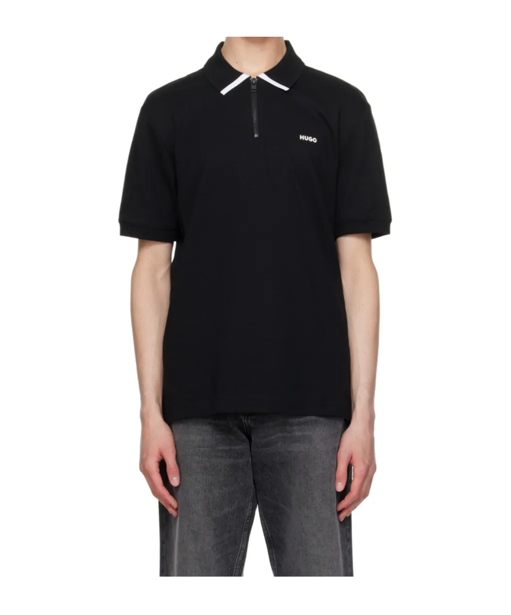 Logo-Print Cotton Polo Shirt