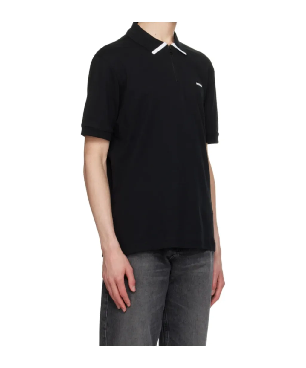 Logo-Print Cotton Polo Shirt