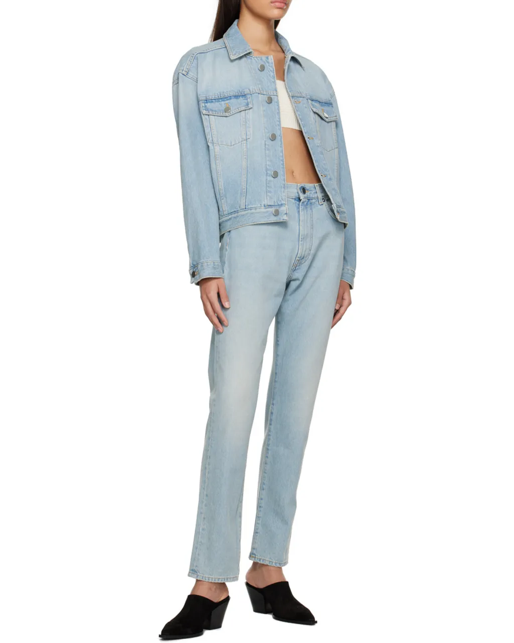 Loulou Studio Classic Wular Denim Jeans