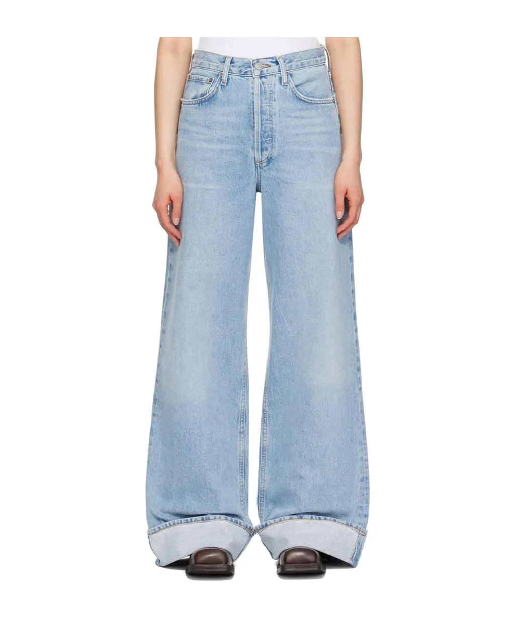 Dame High-Rise Wide-Leg Jeans