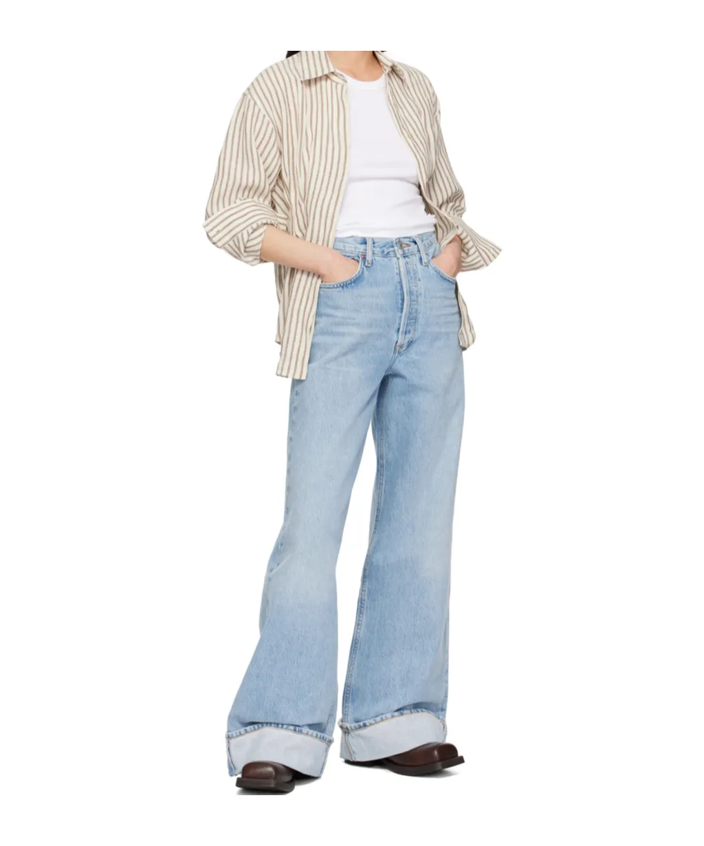 Dame High-Rise Wide-Leg Jeans