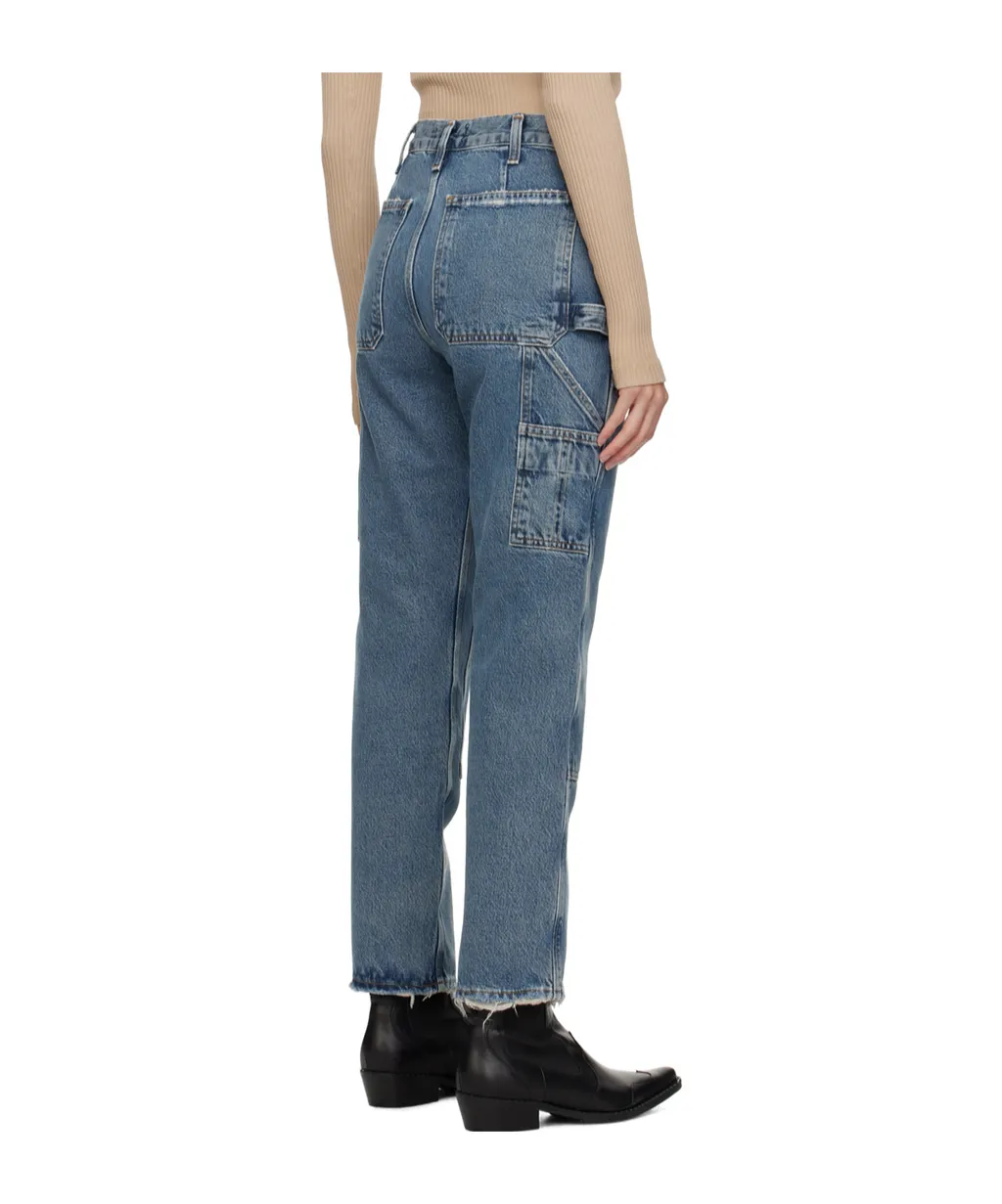 Rami High-Rise Straight-Leg Jeans