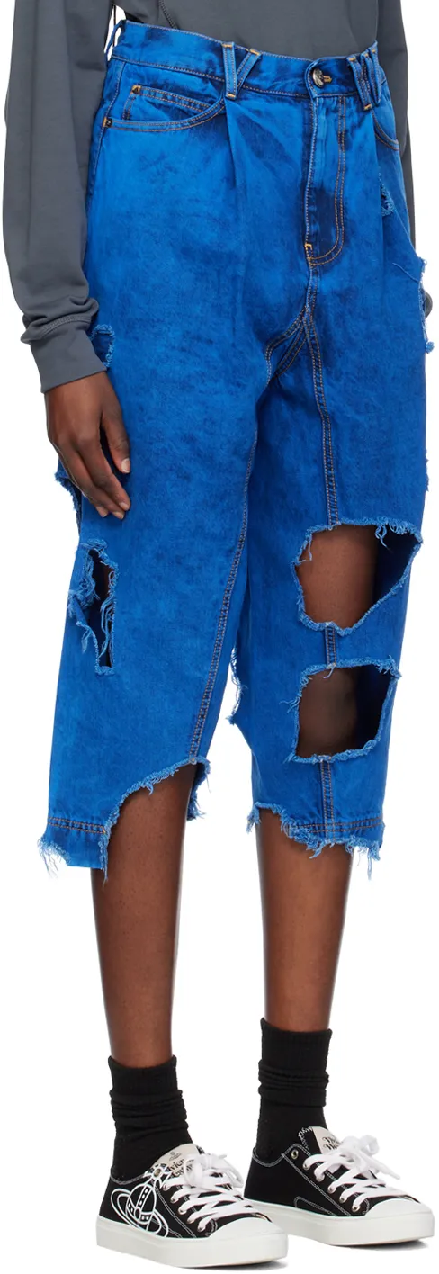 Pierced Detail Jeans