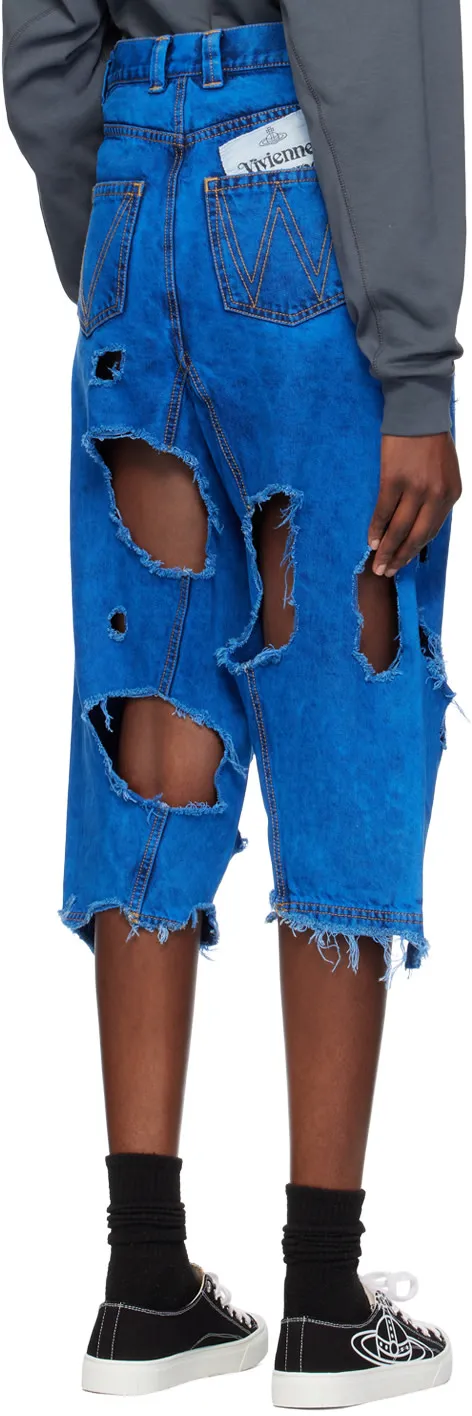 Pierced Detail Jeans
