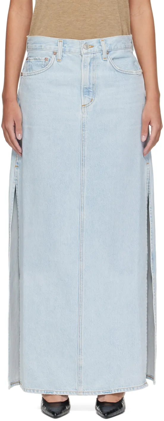 Astrid Denim Maxi Skirt