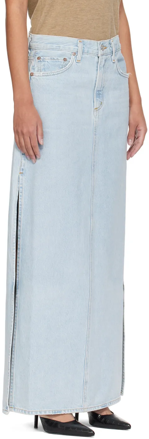 Astrid Denim Maxi Skirt