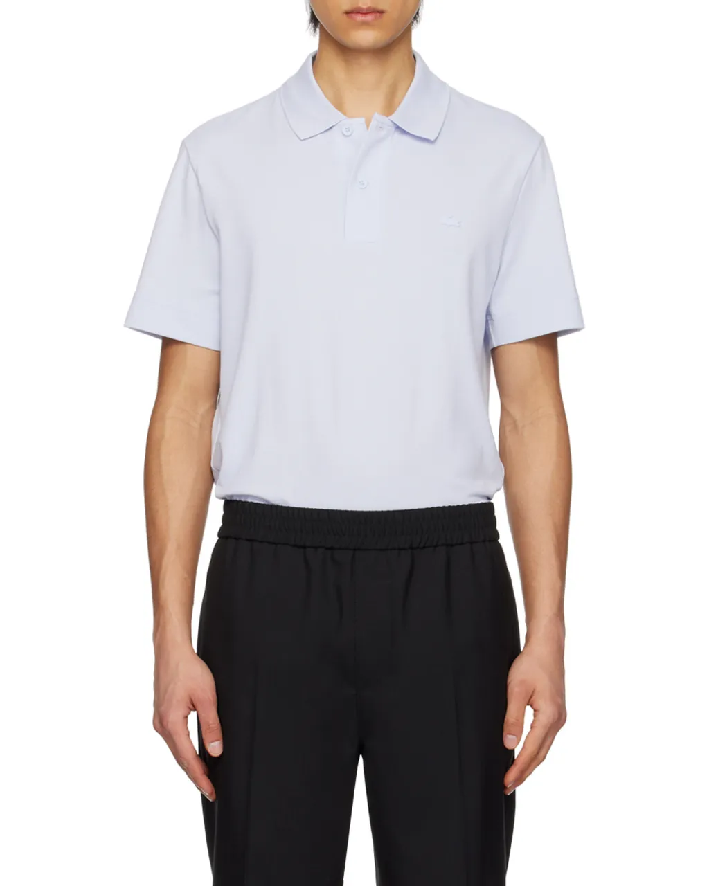 Lapel Short-Sleeved Polo Shirt