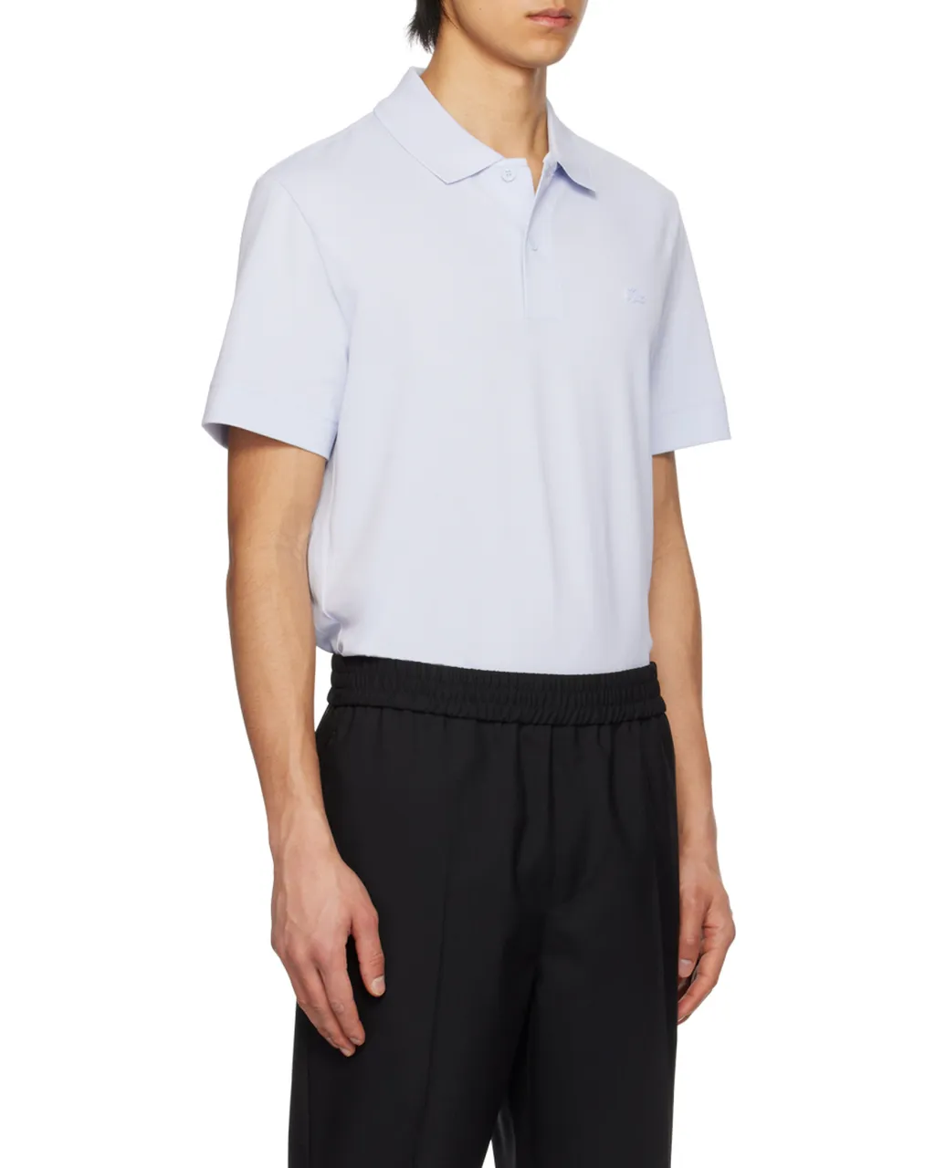 Lapel Short-Sleeved Polo Shirt