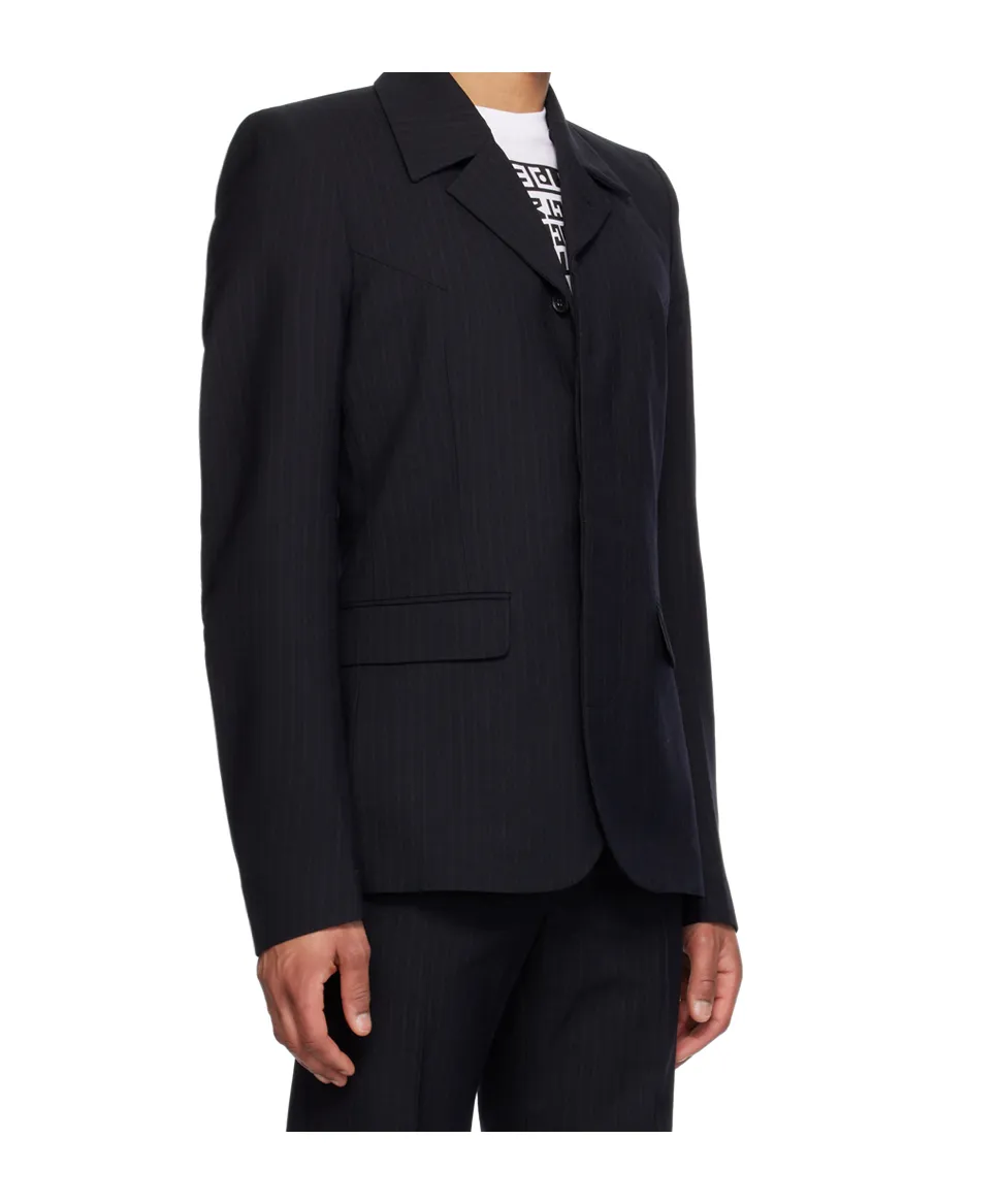 Long-Sleeved Suit Coat