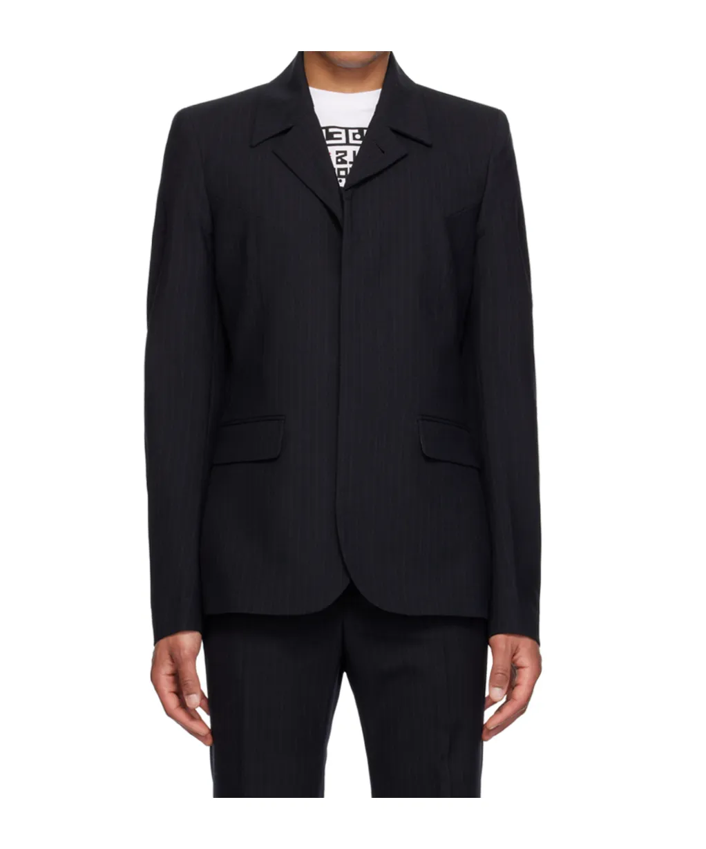Long-Sleeved Suit Coat