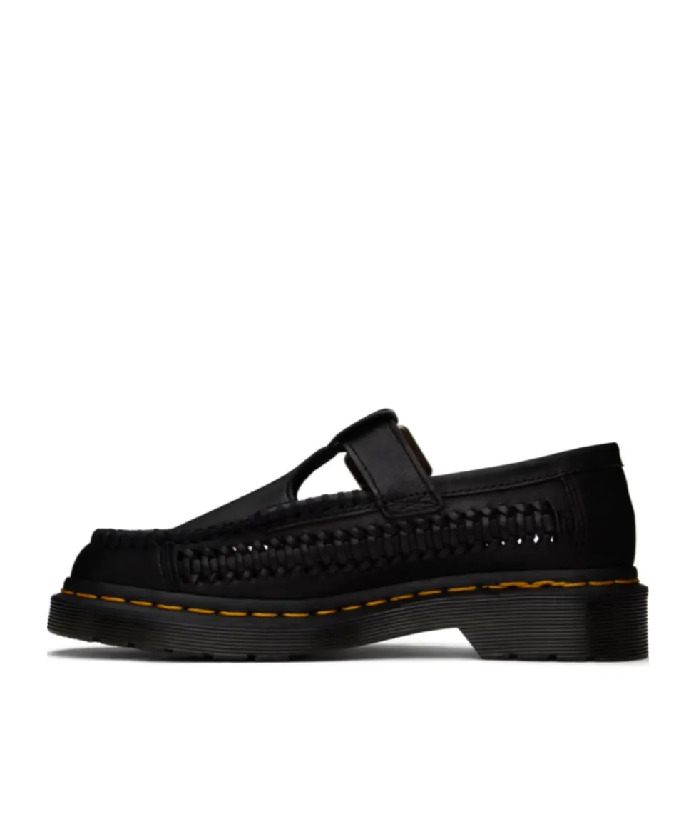 Pin Buckle Strap Loafers With Upper