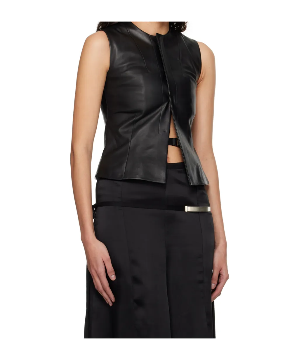 Yael Round-Neck Vest