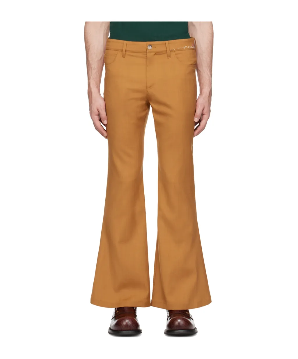 Belt-Loop Casual Pants