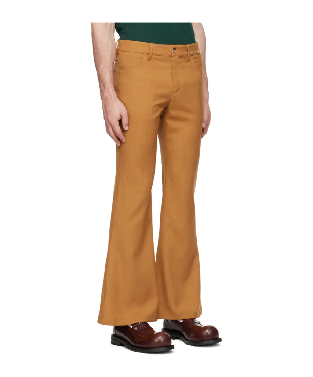 Belt-Loop Casual Pants