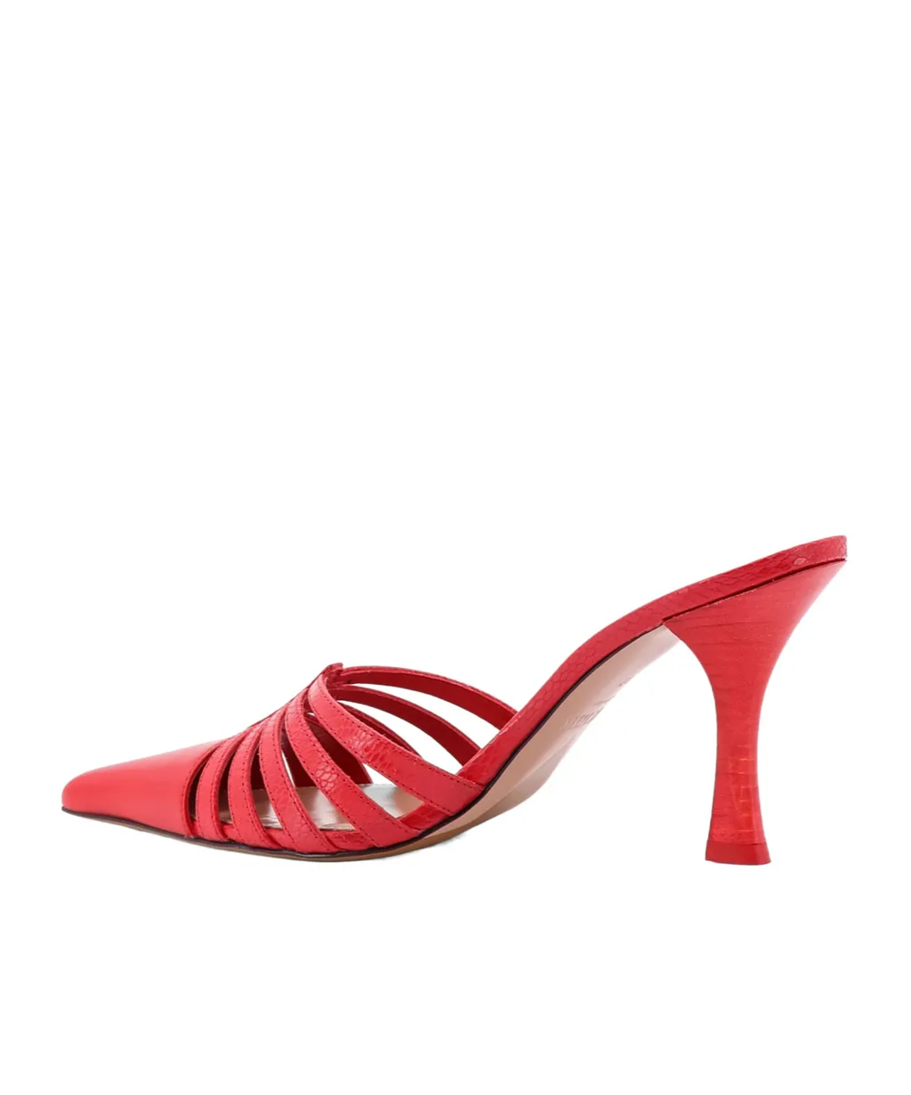 Paris Texas Nadia Cut-Out Mules