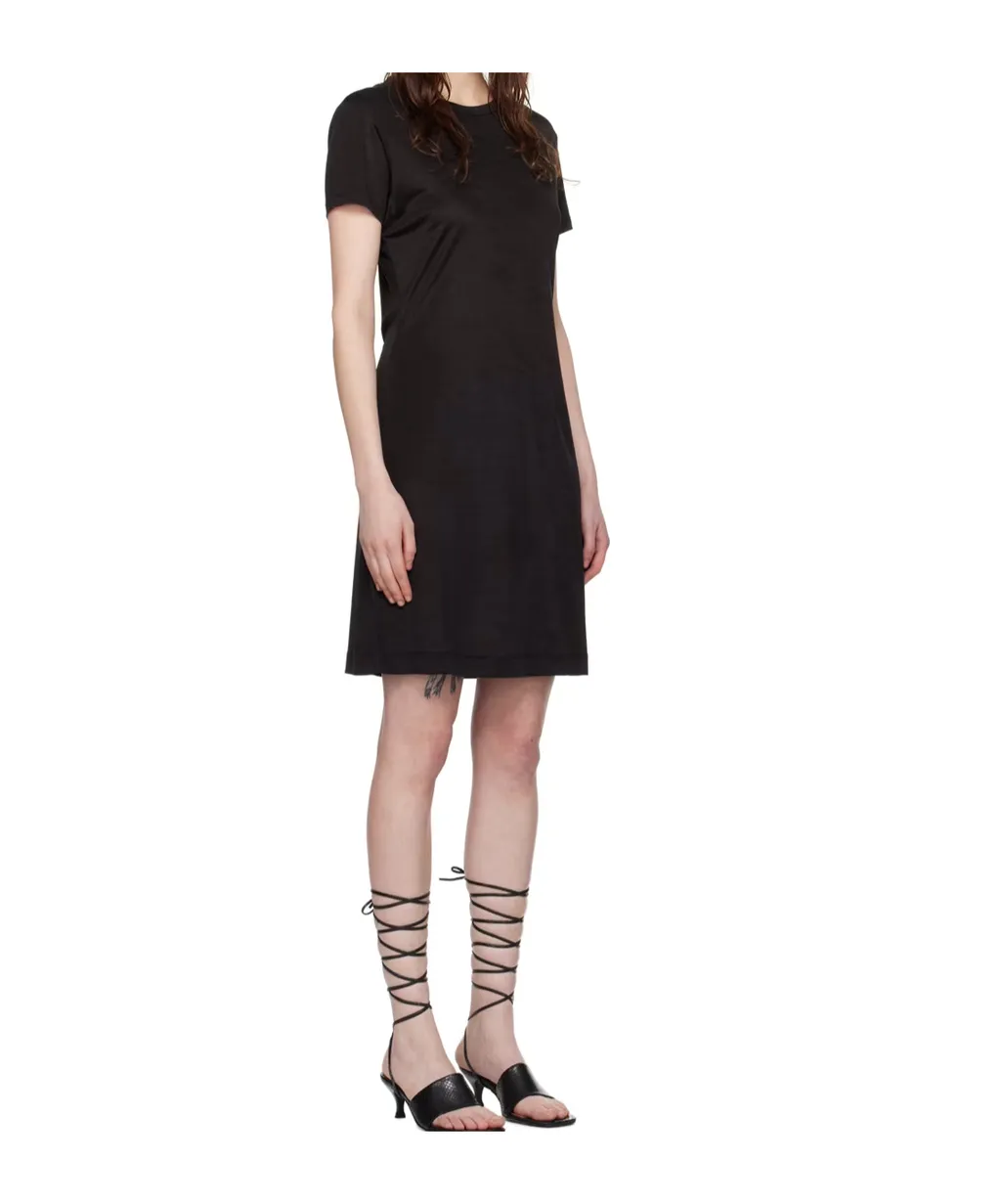 Black Shiny Minidress