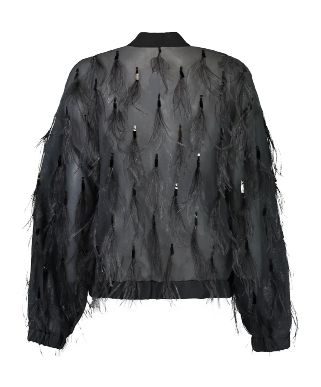 Brunello Cucinelli Embroidered Zipped Bomber Jacket