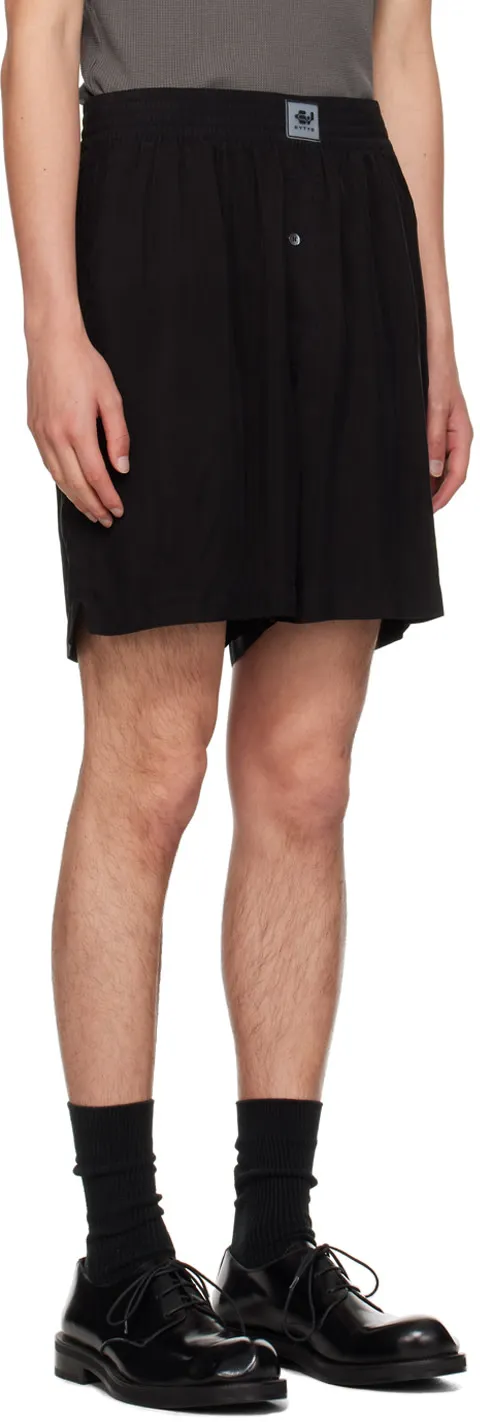 Eytys Aniara Logo Patch Shorts