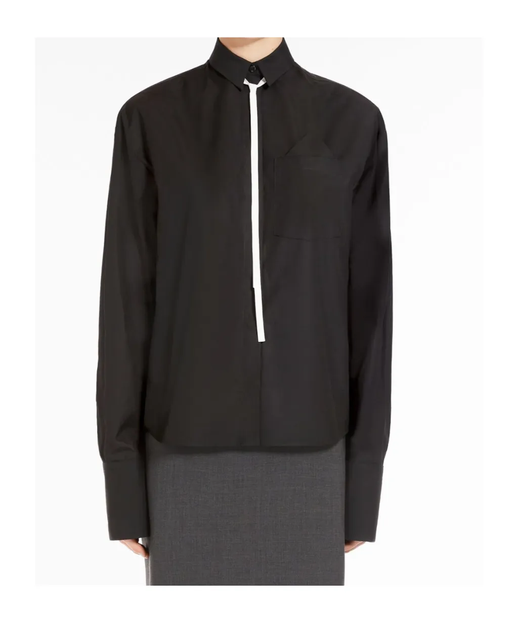 Sportmax Buttoned Long-Sleeved Shirt