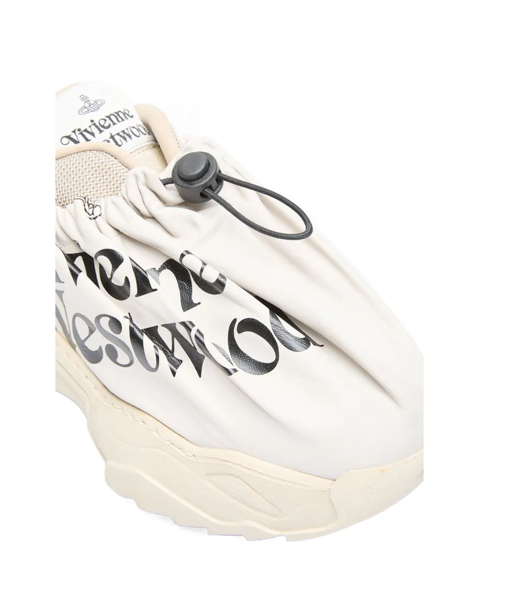 Logo-Print Drawstring Sneakers