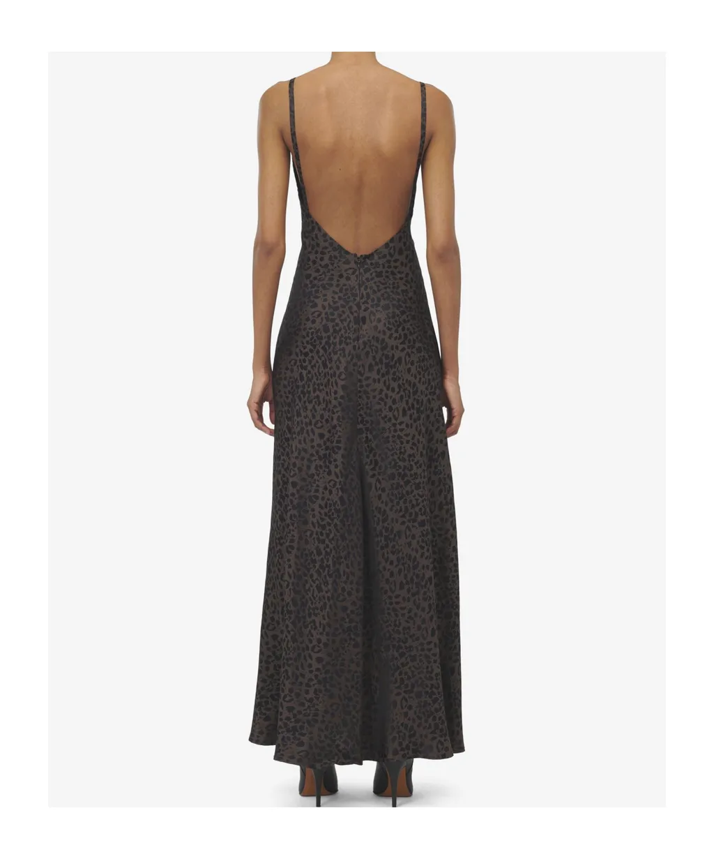 Alexander Mcqueen Leopard Jacquard Dress