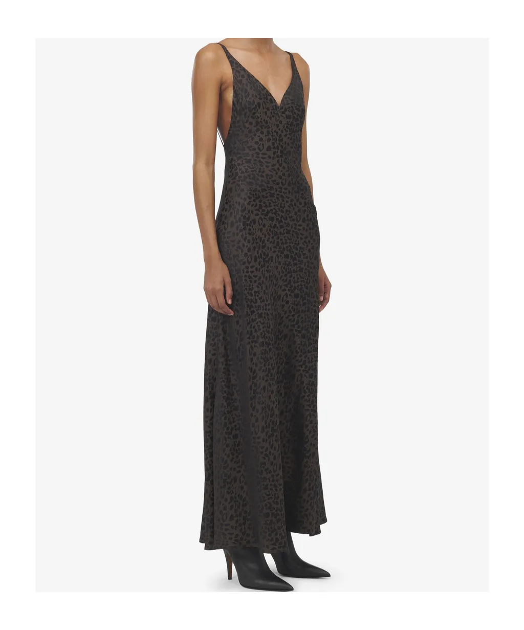 Alexander Mcqueen Leopard Jacquard Dress