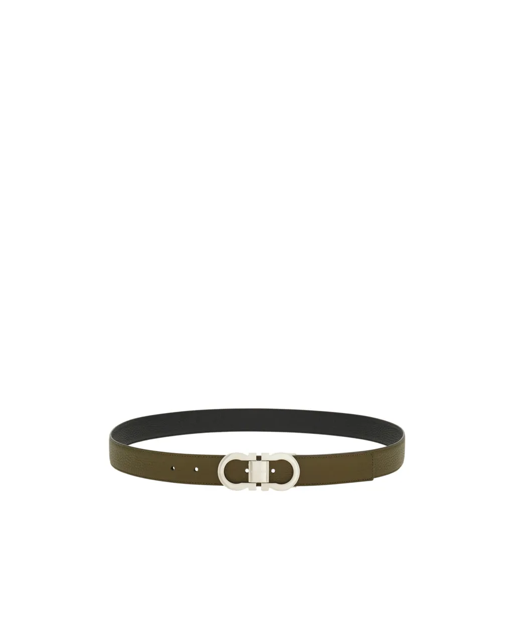 Salvatore Ferragamo Gancini-Buckle Reversible Belt