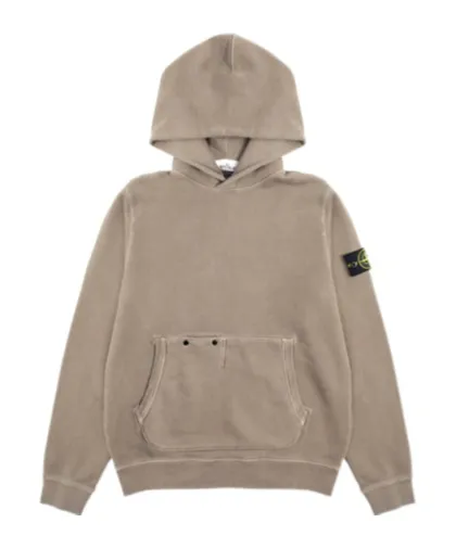 Stone Island Long-Sleeved Compass Patch Hoodie