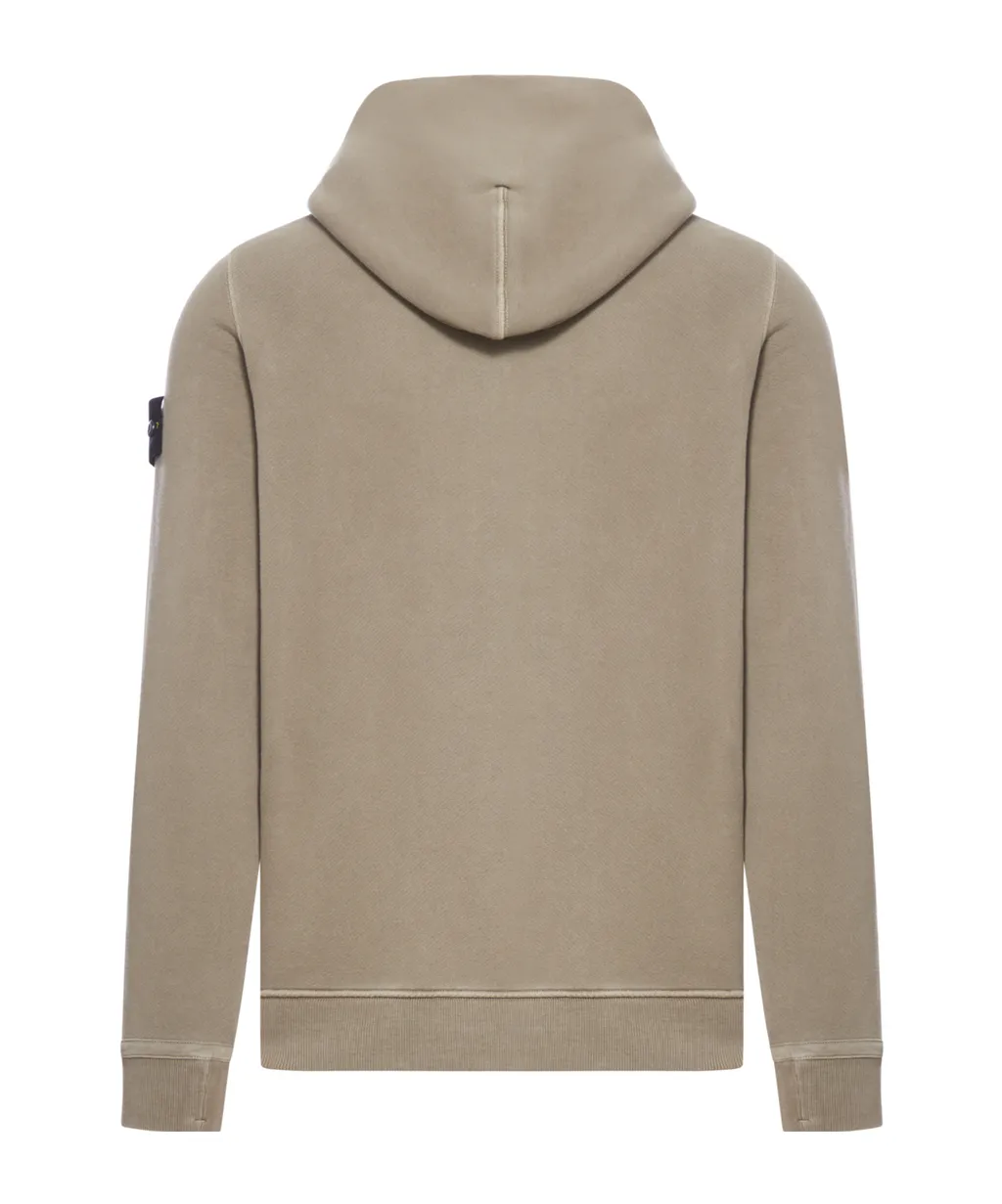 Stone Island Long-Sleeved Compass Patch Hoodie