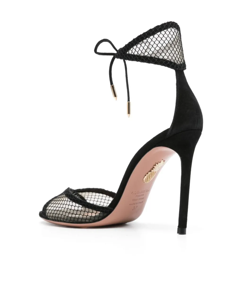 95Mm Mesh-Panelling Sandals