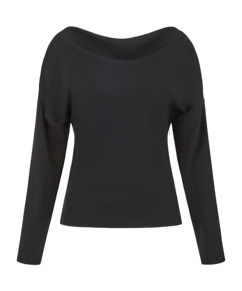 Cowl-Neck Blouse