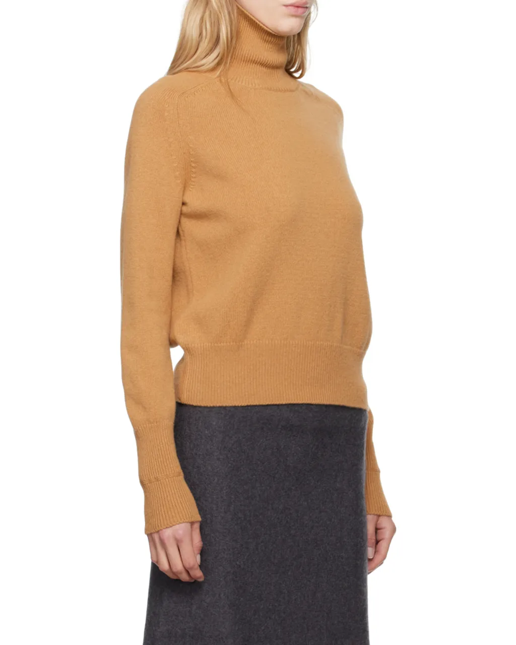 Roll-Neck Wool Jumper