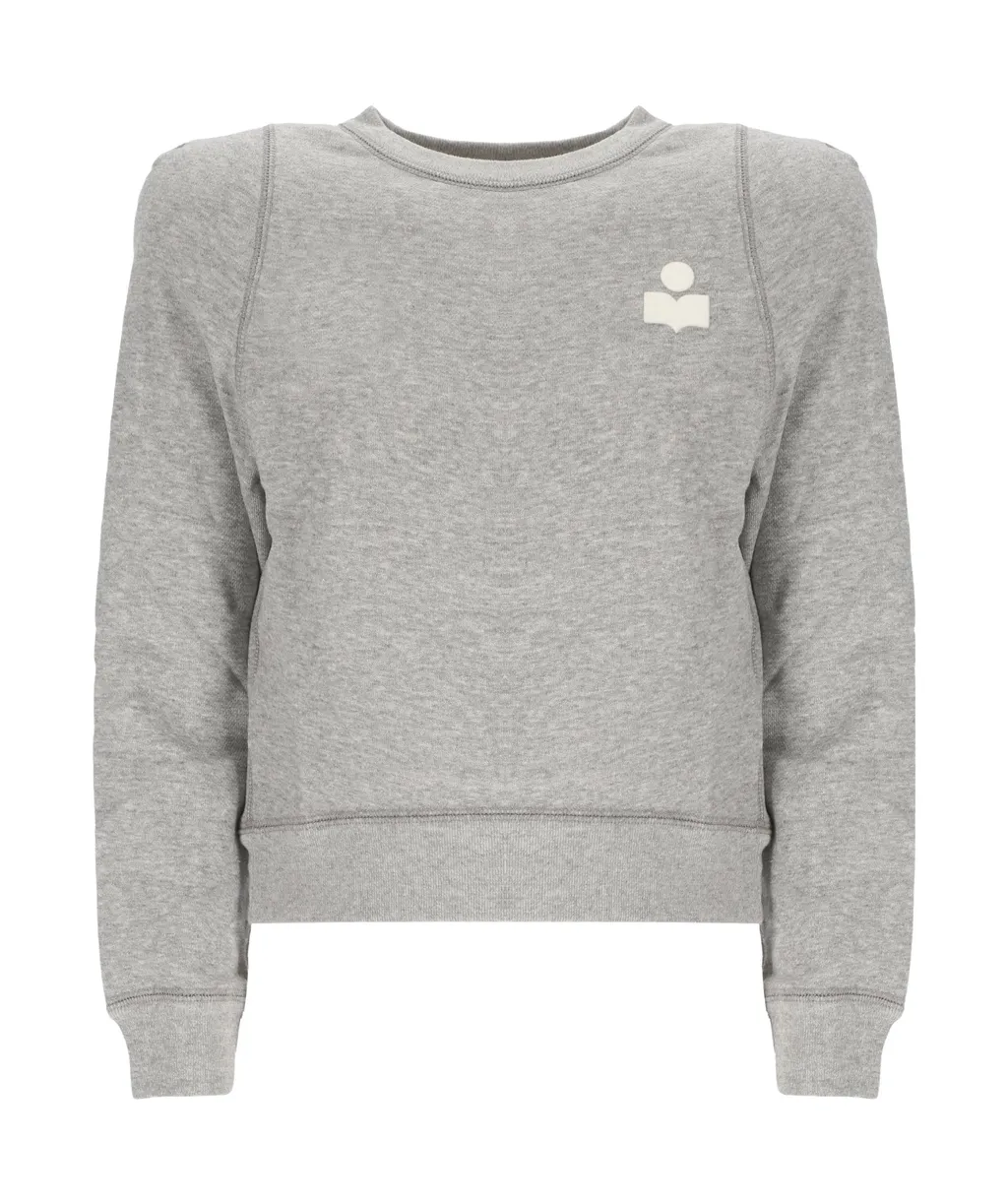 Isabel Marant ÉToile Logo Detailed Panelled Sweatshirt