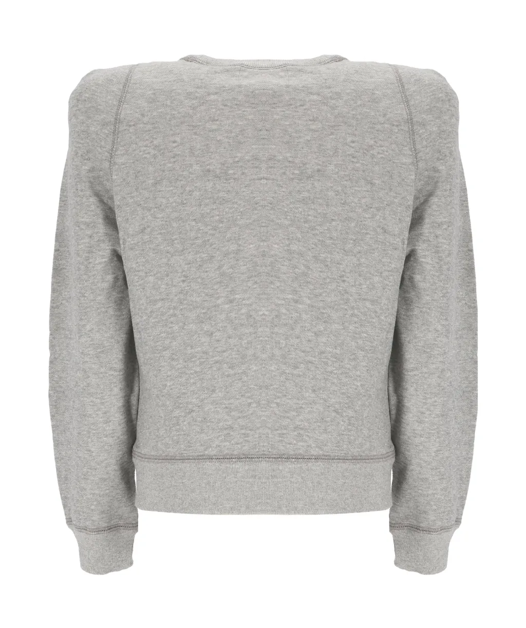 Isabel Marant ÉToile Logo Detailed Panelled Sweatshirt